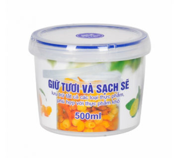 HỘP THỰC PHẨM TRÒN 500ML