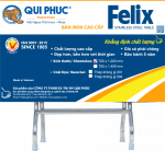 Bàn inox FELIX 700 x 1200 mm