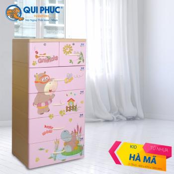 Tủ nhựa KID 5 tầng Hà Mã